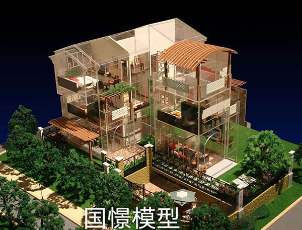 东兰县建筑模型