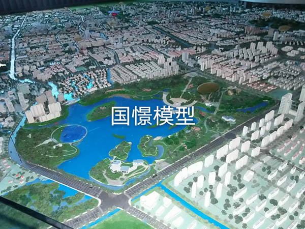 东兰县建筑模型