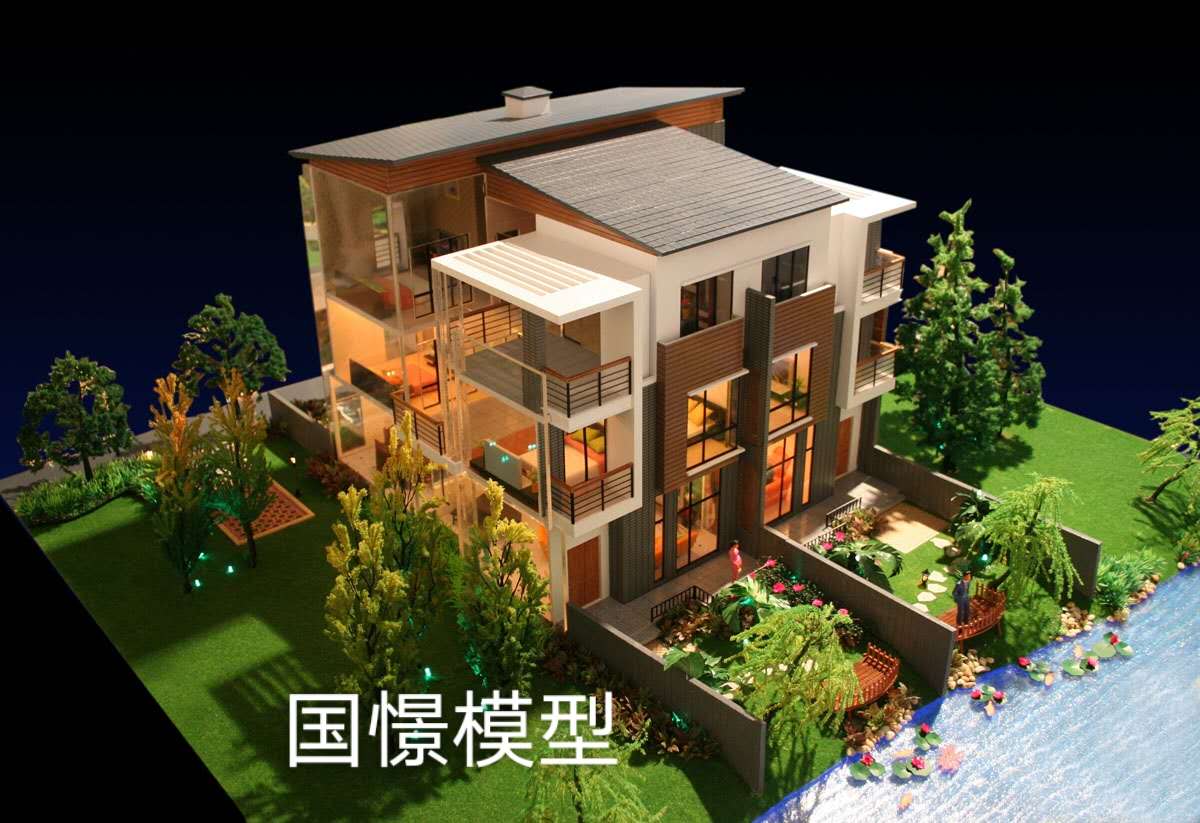 东兰县建筑模型