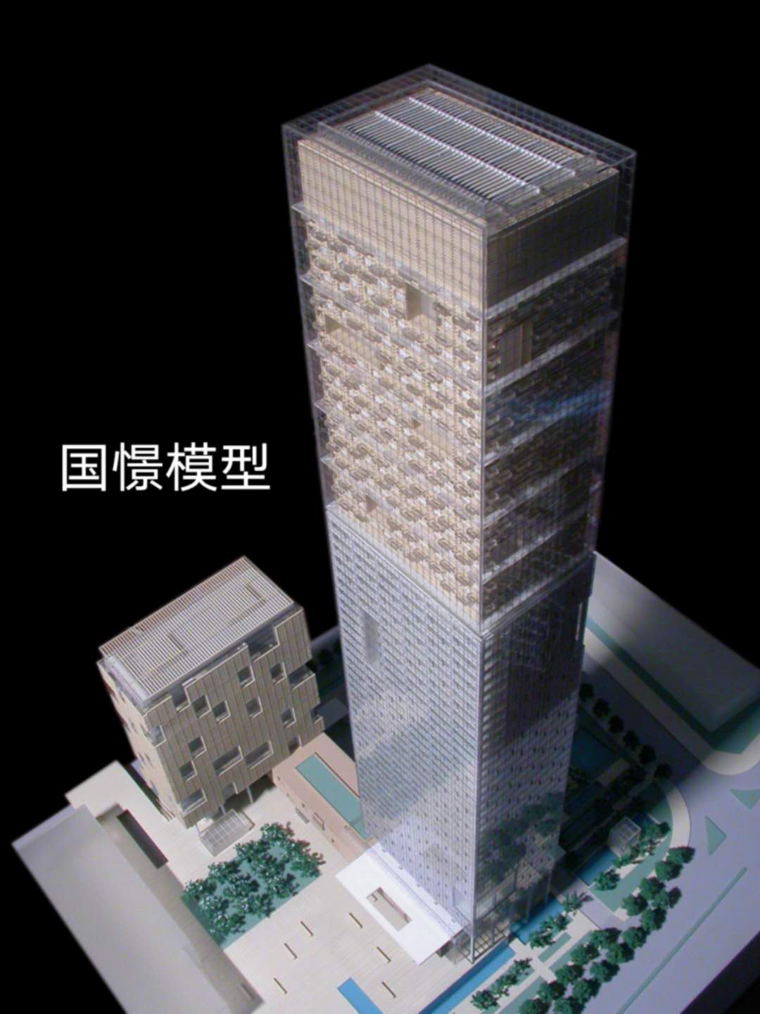 东兰县建筑模型